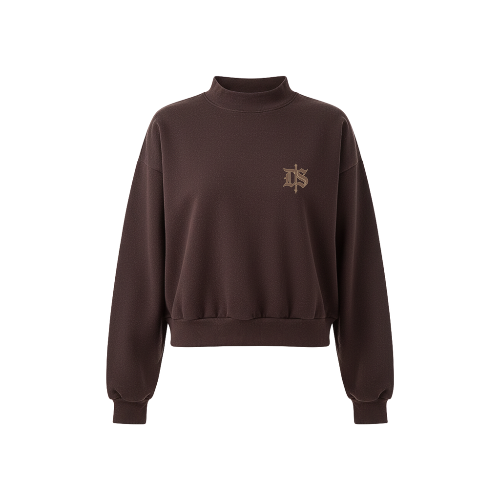 Women’s Dead to Self Mock Neck Sweater