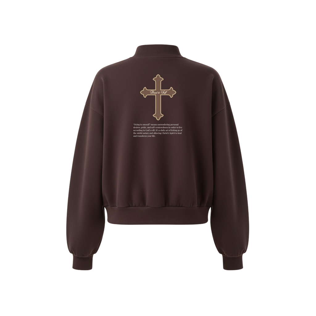 Women’s Dead to Self Mock Neck Sweater