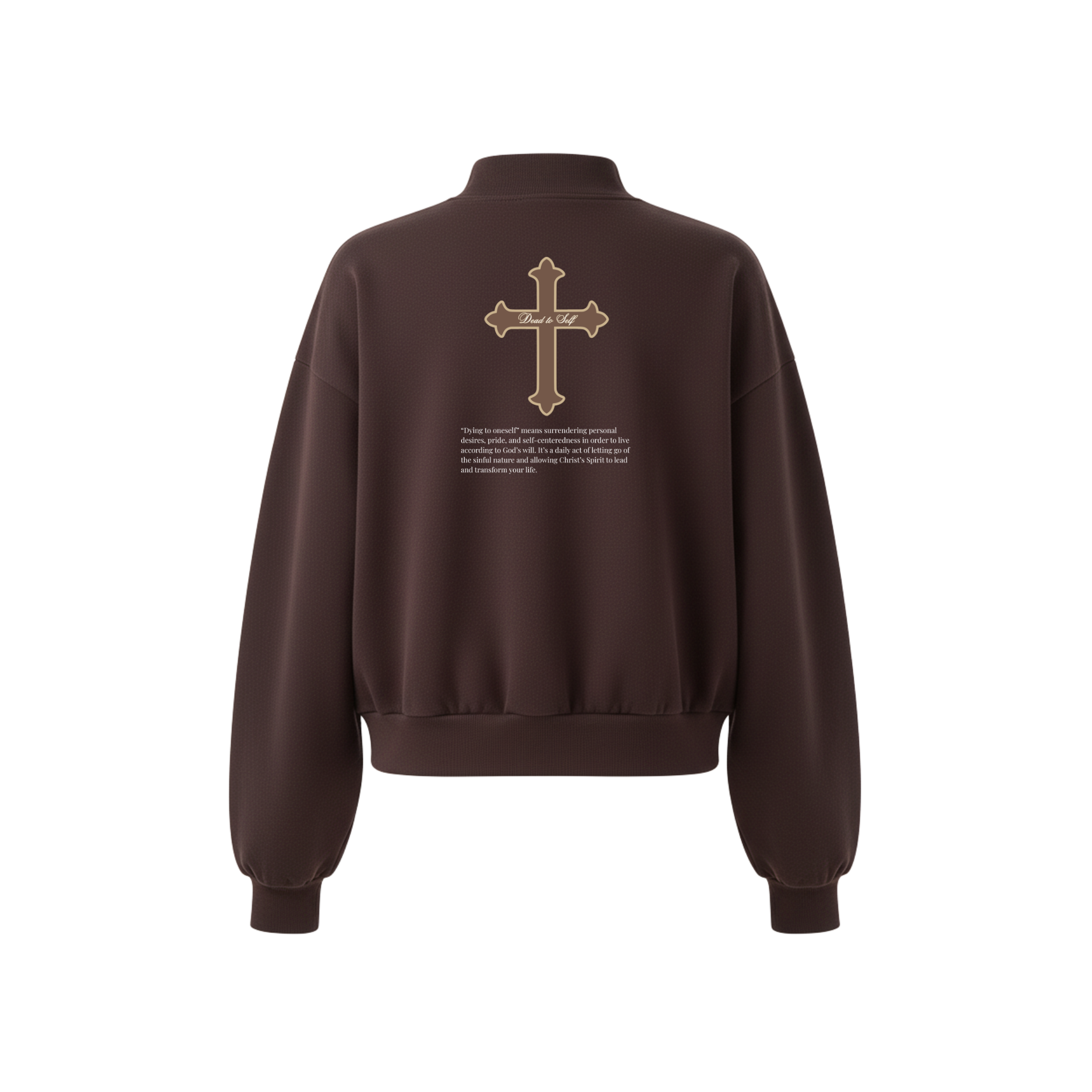 Women’s Dead to Self Mock Neck Sweater